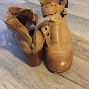 Zigisoho Real Leather summer boots Size 7